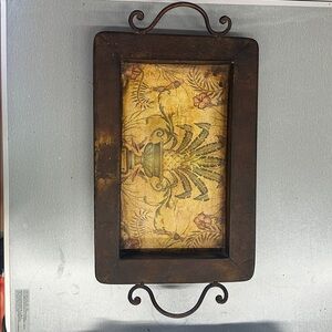 Decorative‎ Rectangular Tray with Handles